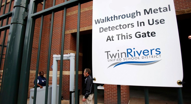 Twin Rivers to begin using Metal Detectors at Athletic Events Twin Rivers to begin using Metal Detectors at Athletic Events