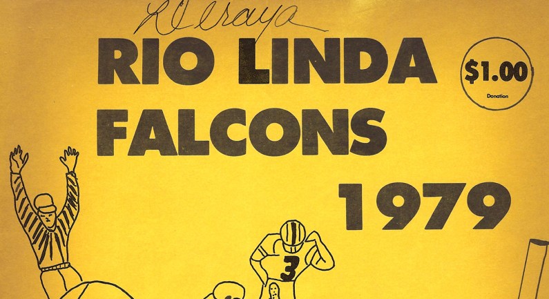 From the archives: 1979 Rio Linda Falcons Football Program From the archives: 1979 Rio Linda Falcons Football Program