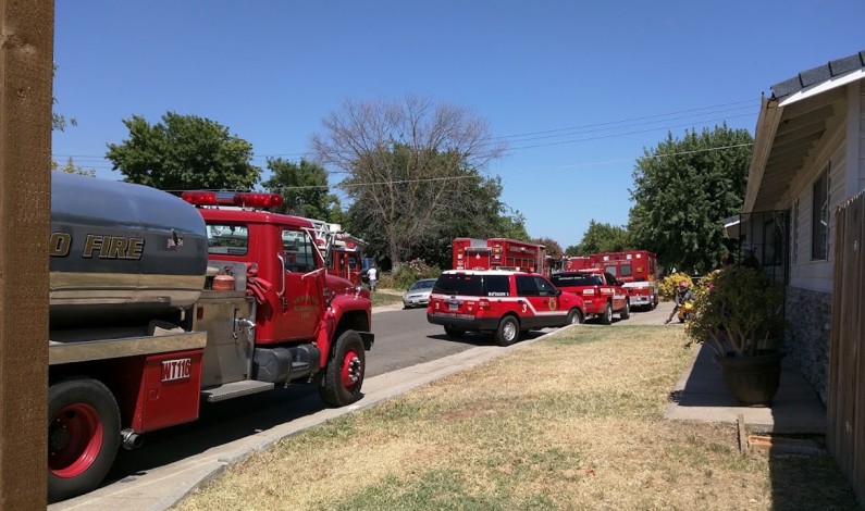 Standoff with Barricaded Person Results in Elverta House Fire Standoff with Barricaded Person Results in Elverta House Fire