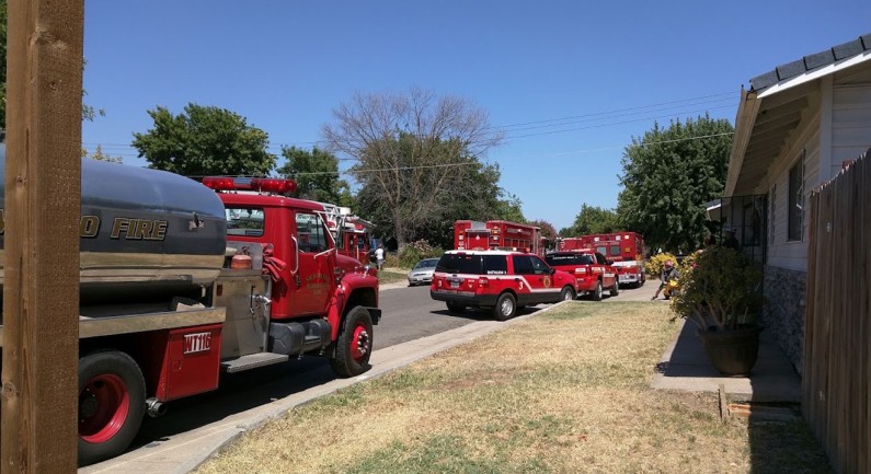 Standoff with Barricaded Person Results in Elverta House Fire Standoff with Barricaded Person Results in Elverta House Fire