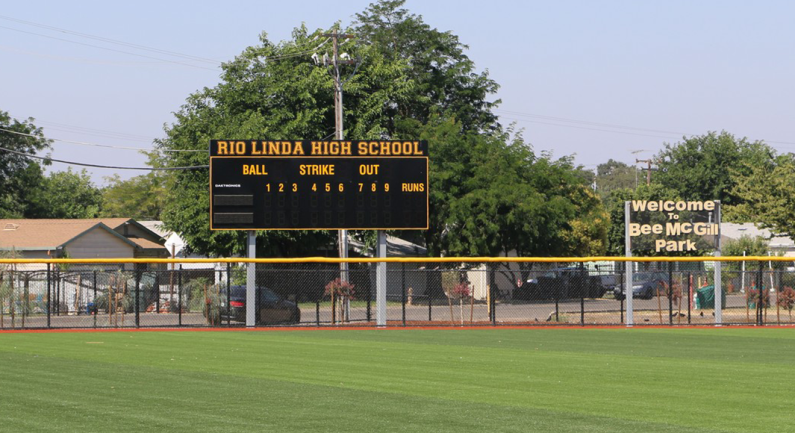 Rio Linda High School Baseball/Softball Complex Ribbon-Cutting Scheduled for August 11th Rio Linda High School Baseball/Softball Complex Ribbon-Cutting Scheduled for August 11th