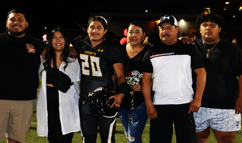 Knights Fall to Casa Robles 45-14 Knights Fall to Casa Robles 45-14