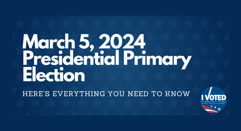 Primary Election 2024: What you Need to Know Primary Election 2024: What you Need to Know