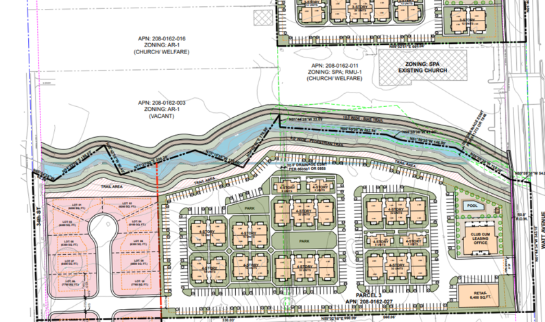 New Residential/Retail Development Proposed for Watt & I Street In North Highlands New Residential/Retail Development Proposed for Watt & I Street In North Highlands