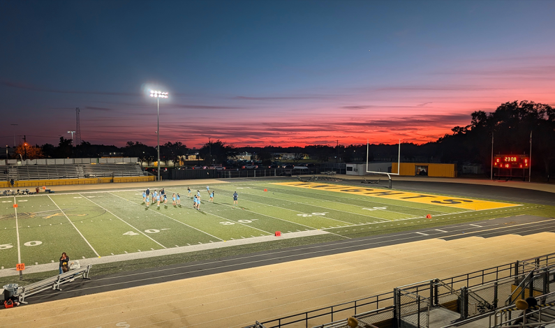Lady Knights Roll to Playoff Football Victory Lady Knights Roll to Playoff Football Victory